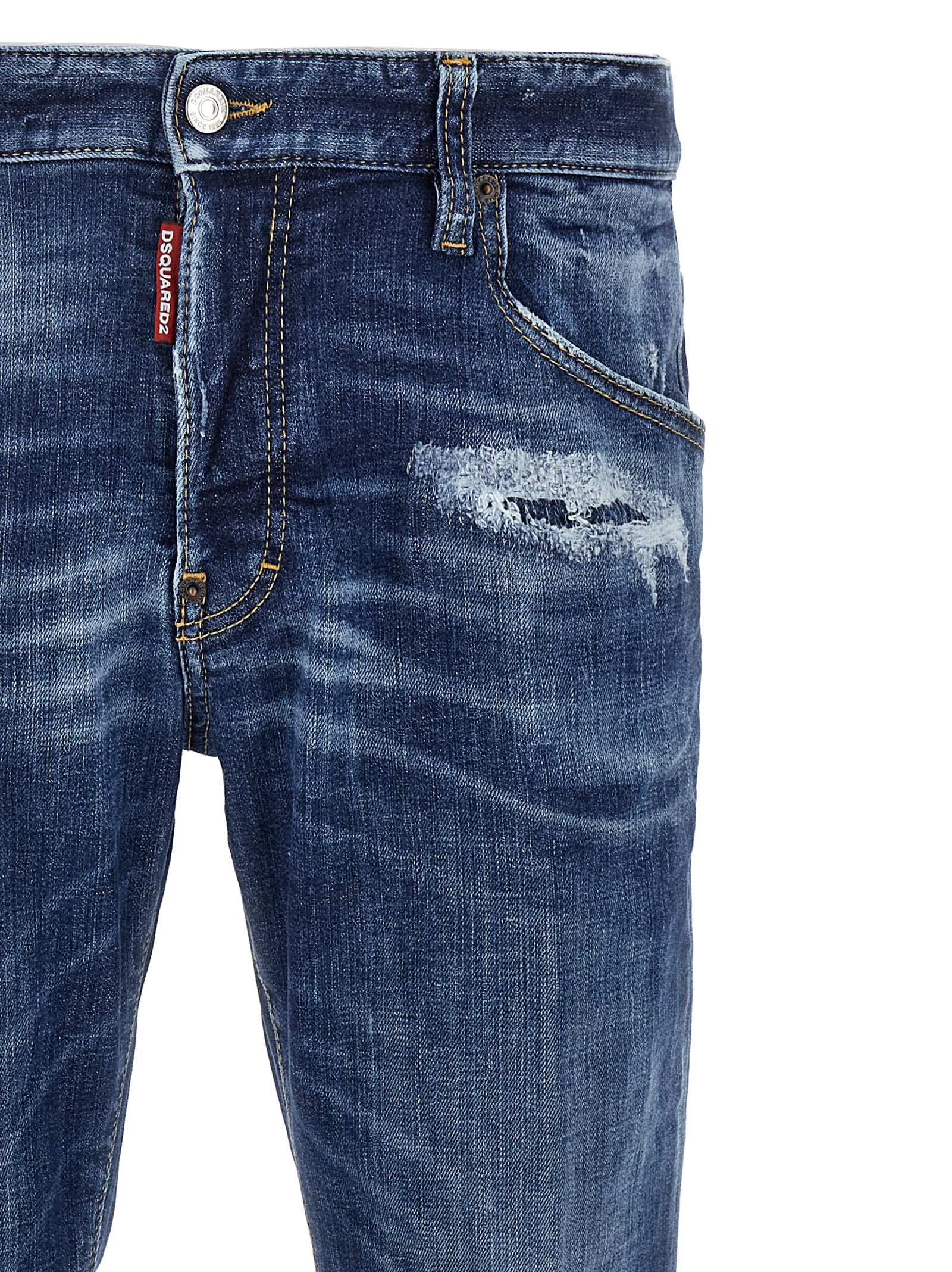 Skater jeans Blue Cotton Polyester Elastane