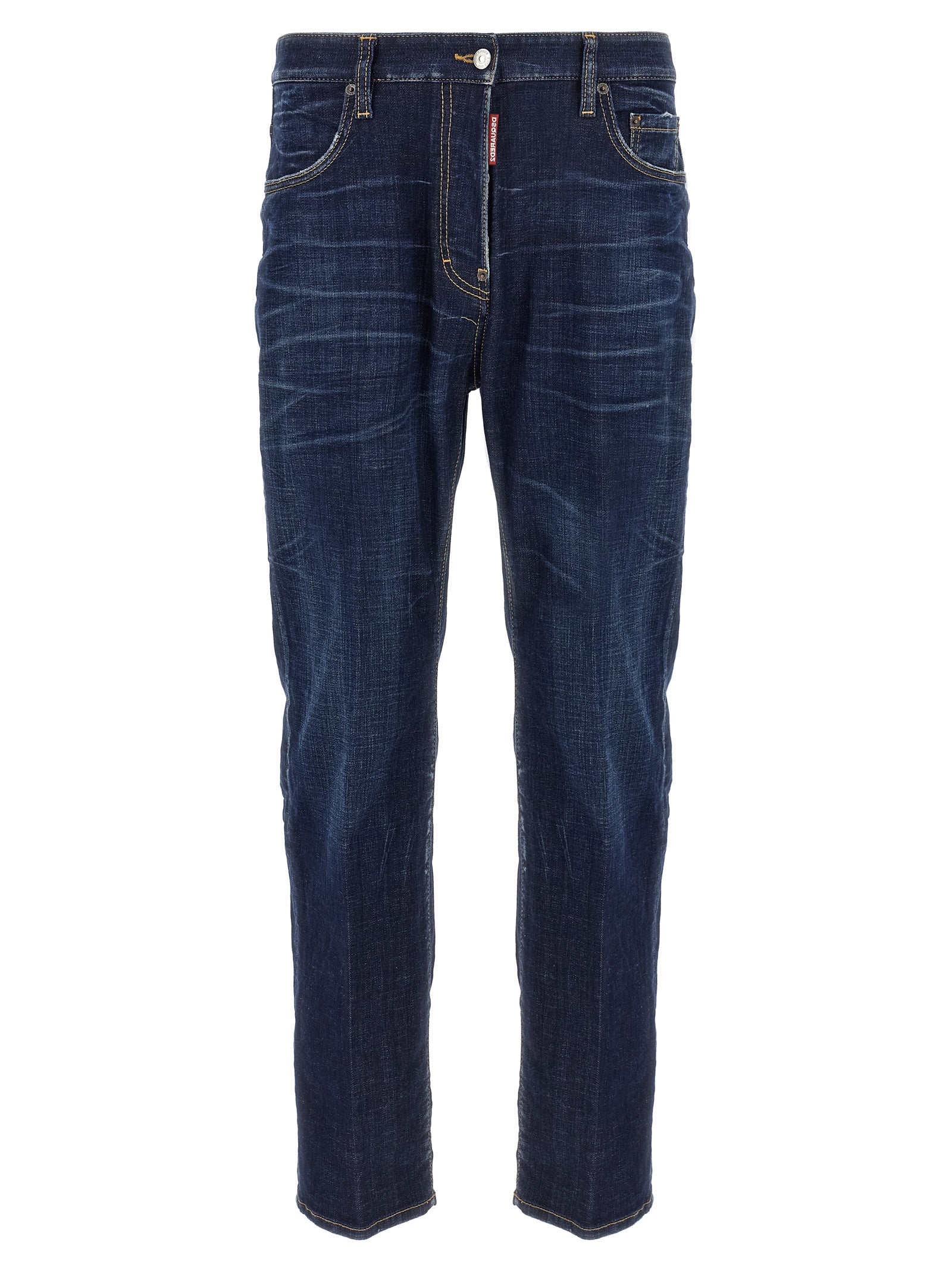642 jeans Blue Cotton