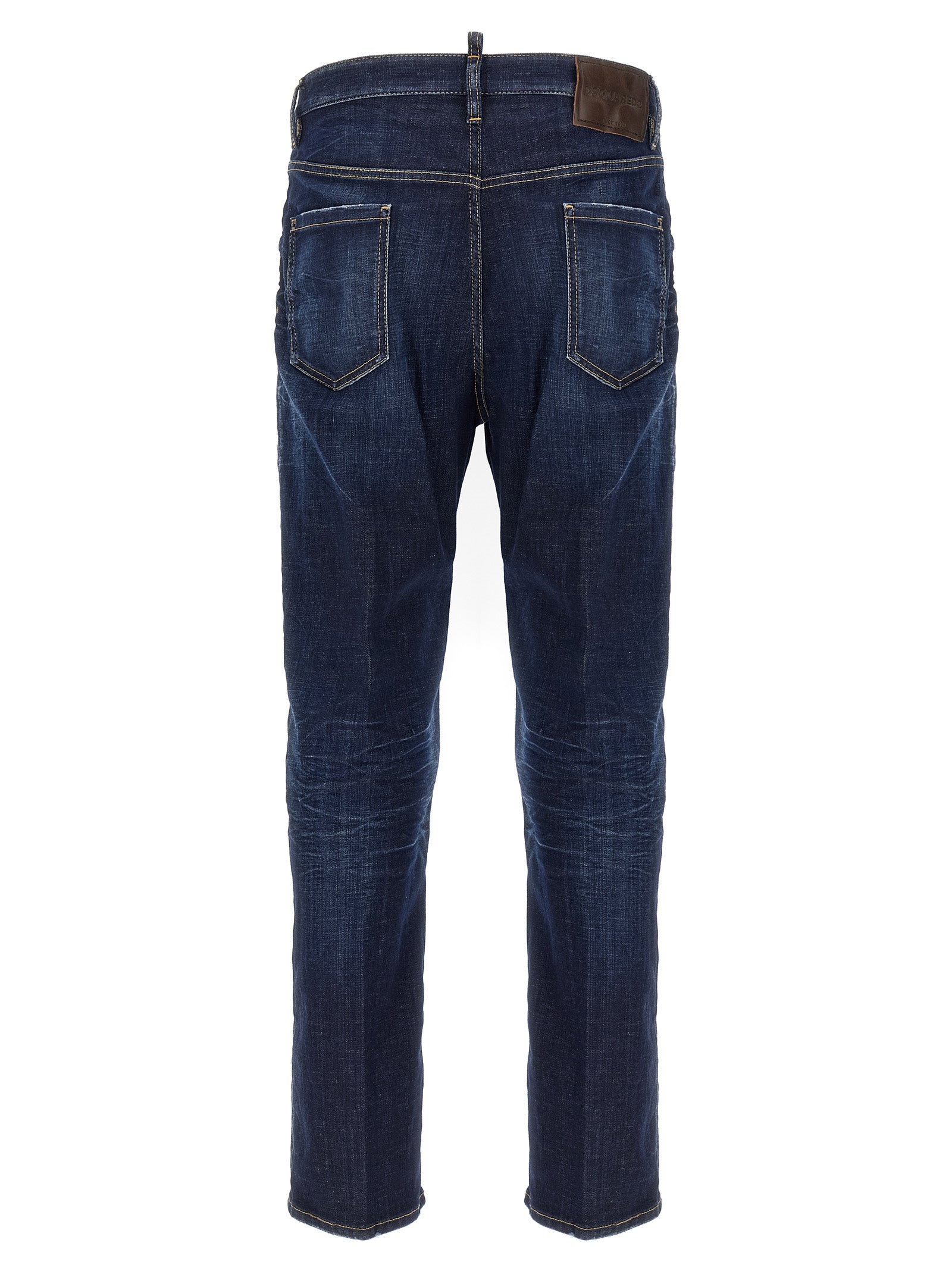 642 jeans Blue Cotton