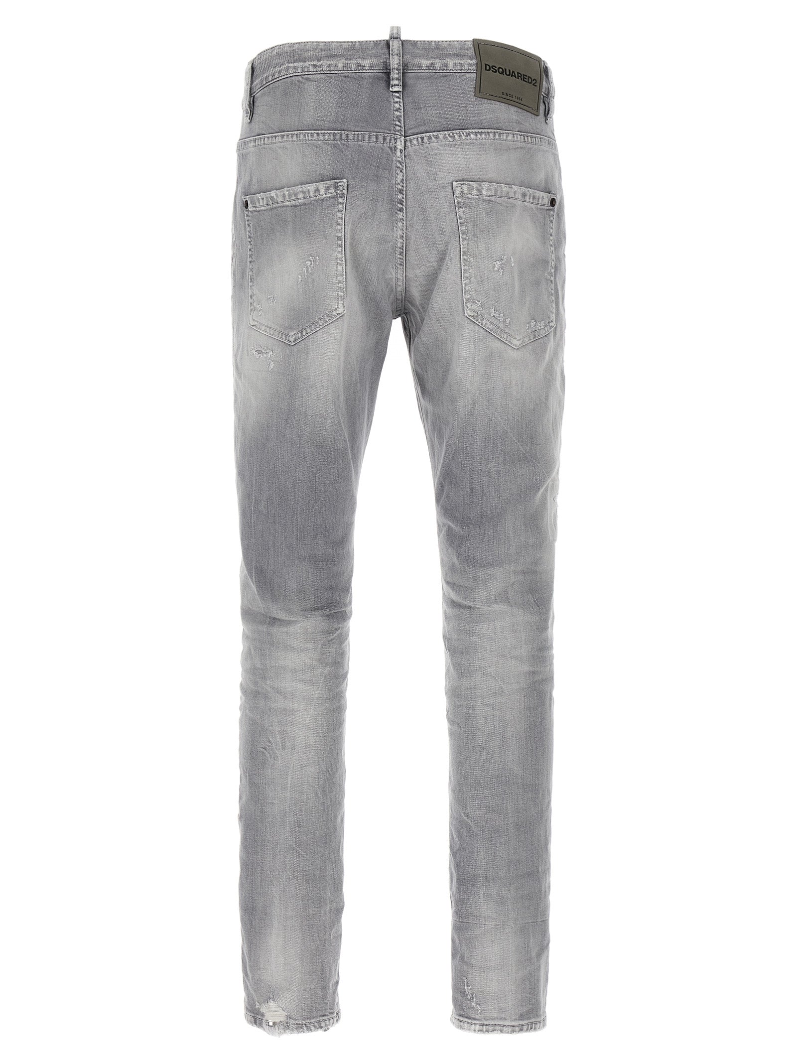 Skater jeans Gray Cotton
