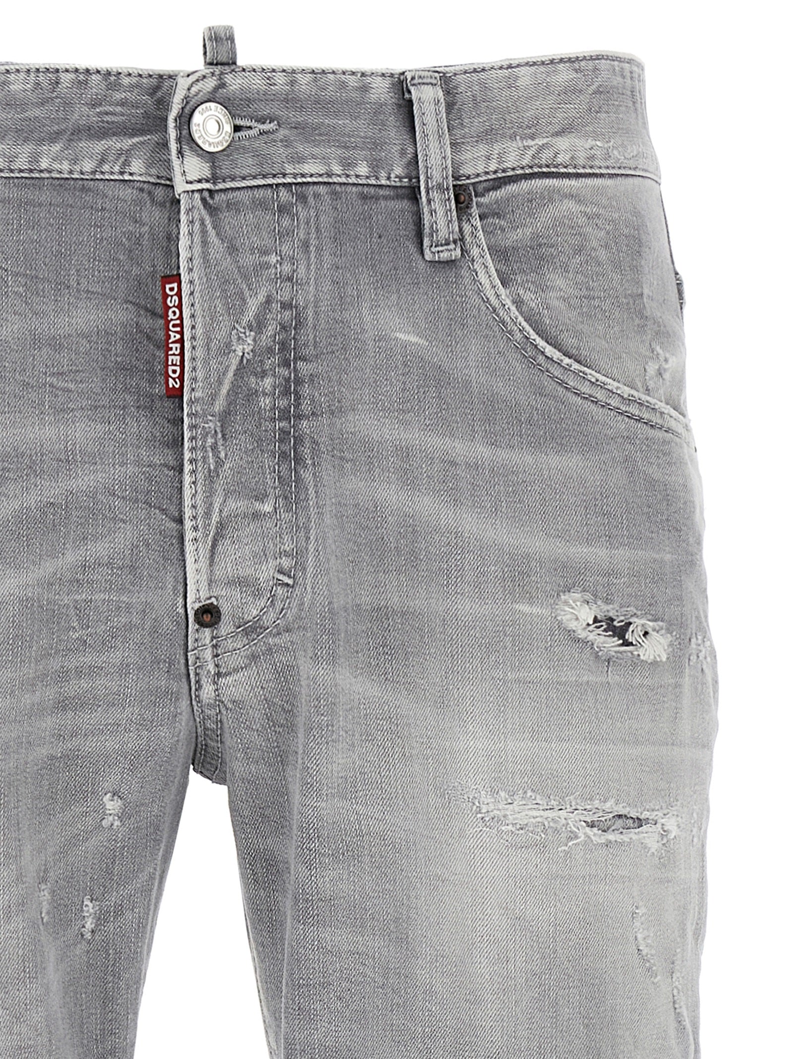 Skater jeans Gray Cotton