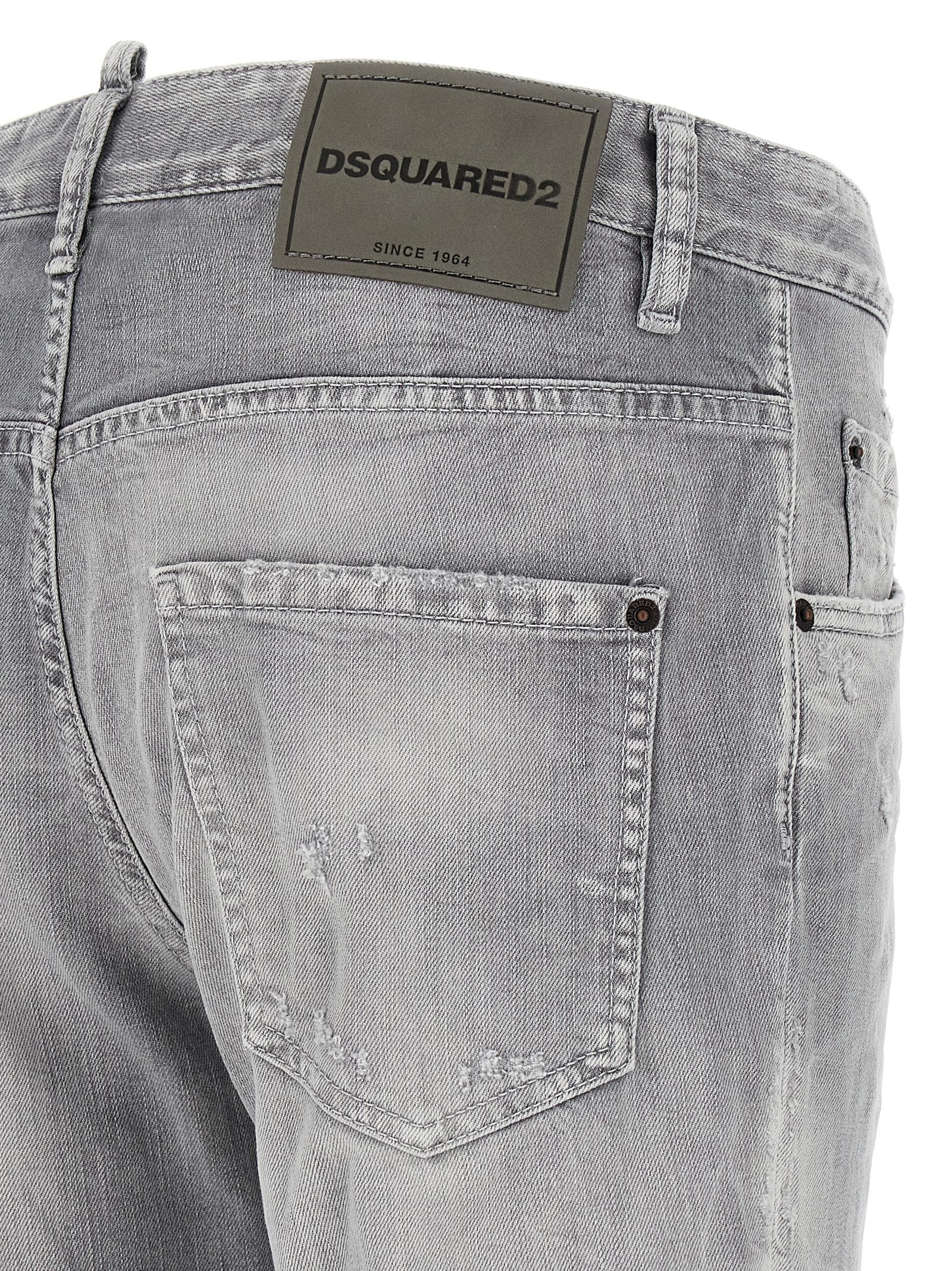 Skater jeans Gray Cotton