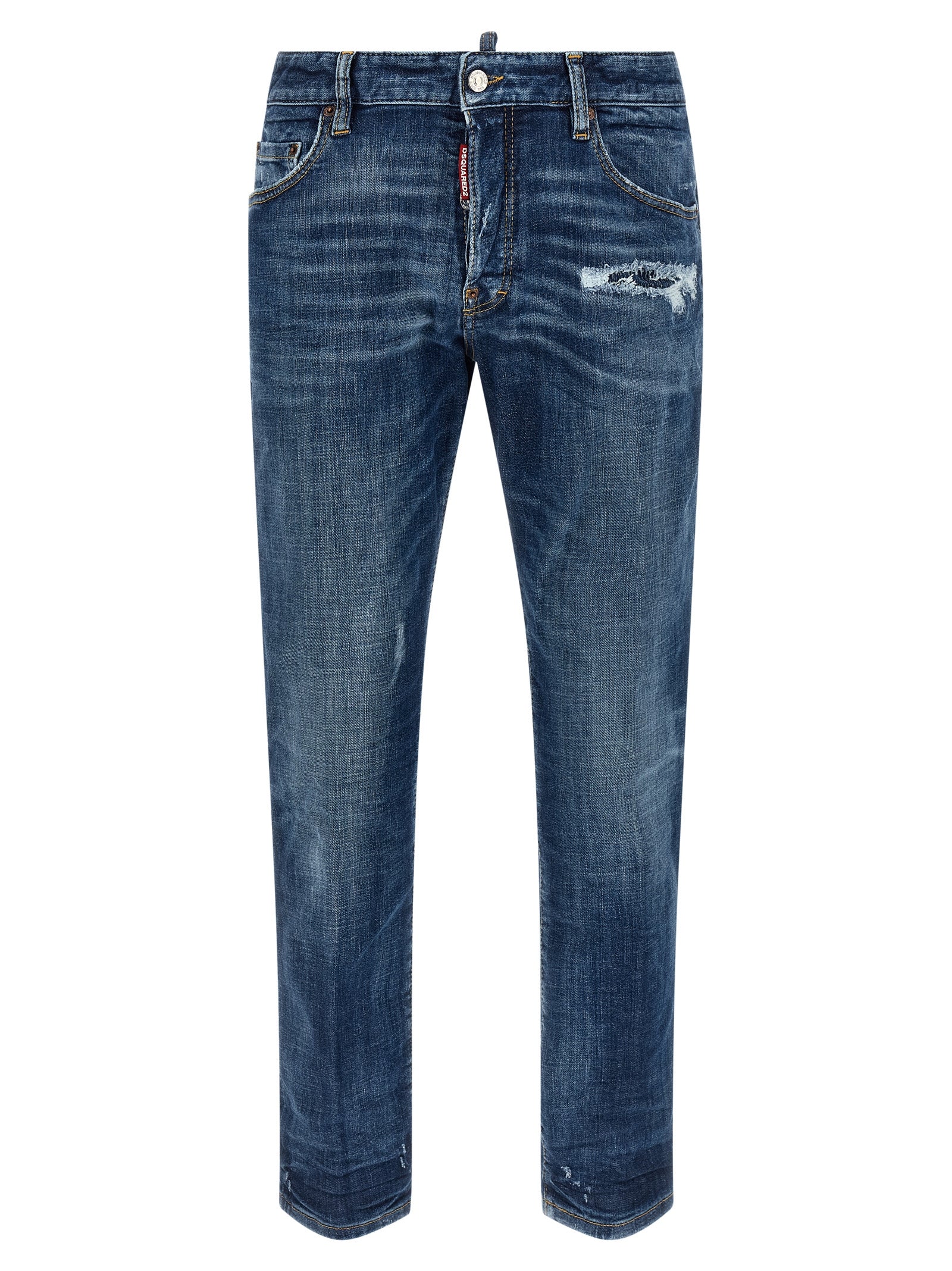 Skater jeans Blue Cotton Polyester Elastane