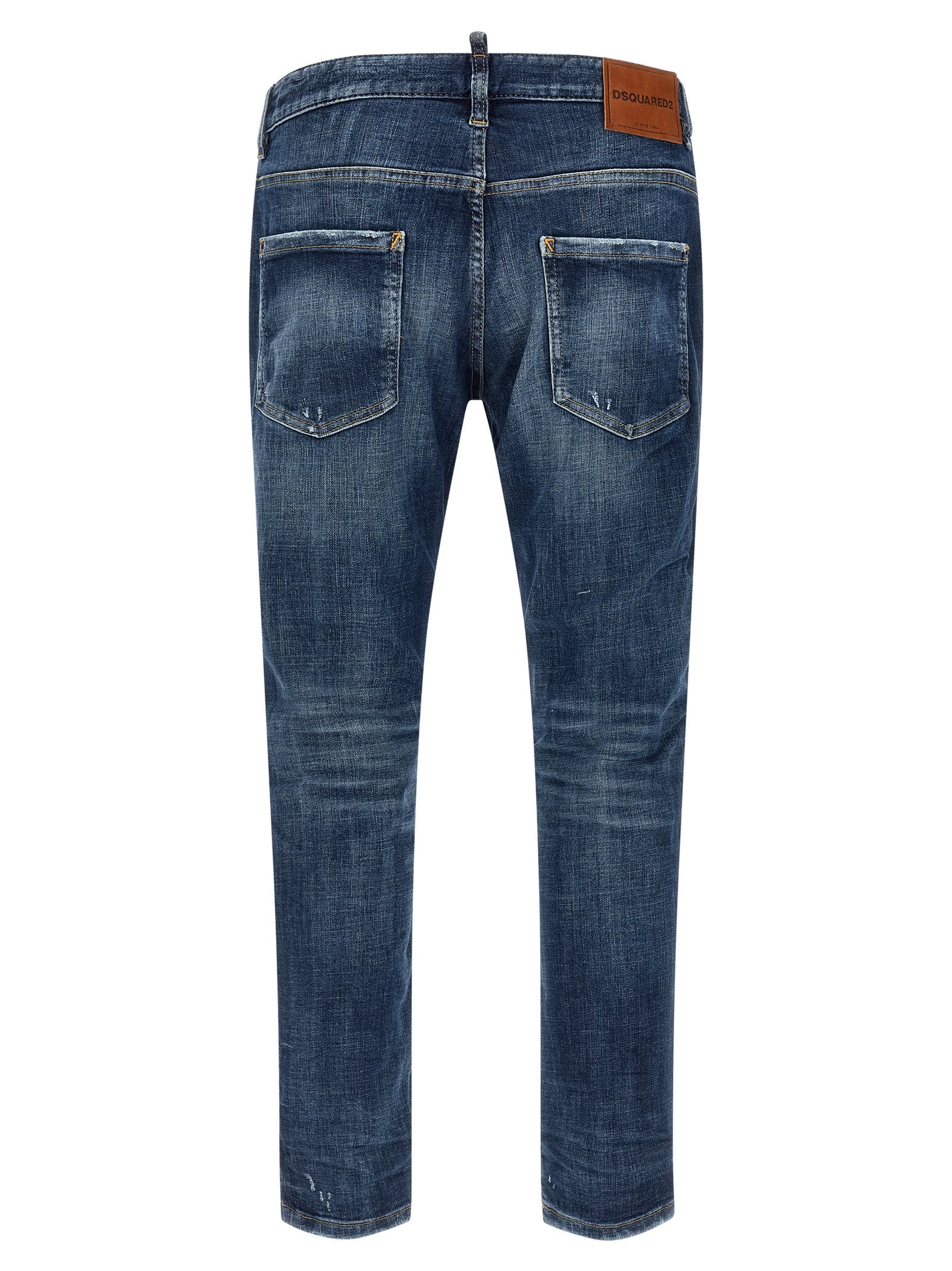Skater jeans Blue Cotton Polyester Elastane