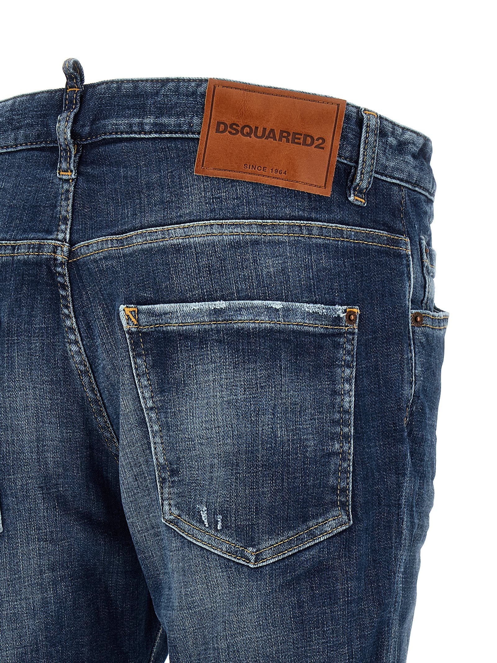 Skater jeans Blue Cotton Polyester Elastane