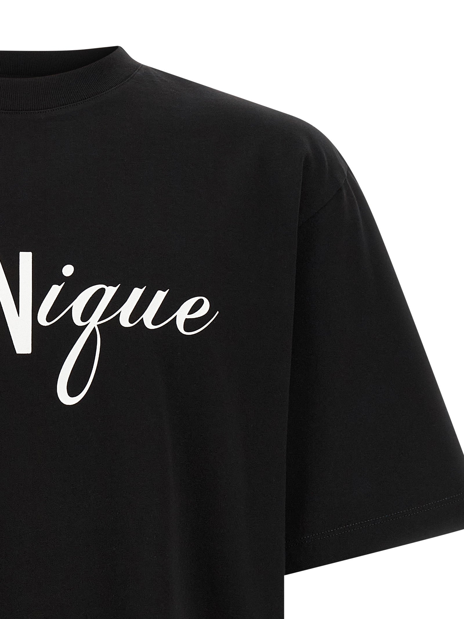 Iconique T-Shirt Black Cotton