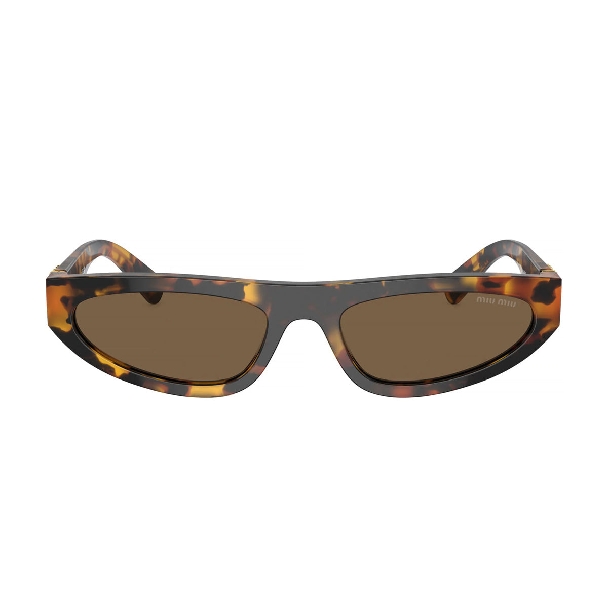 Miu 0MU 07ZS Glimpse VAU06B Havana Marrone Acetate Occhiali Da Sole