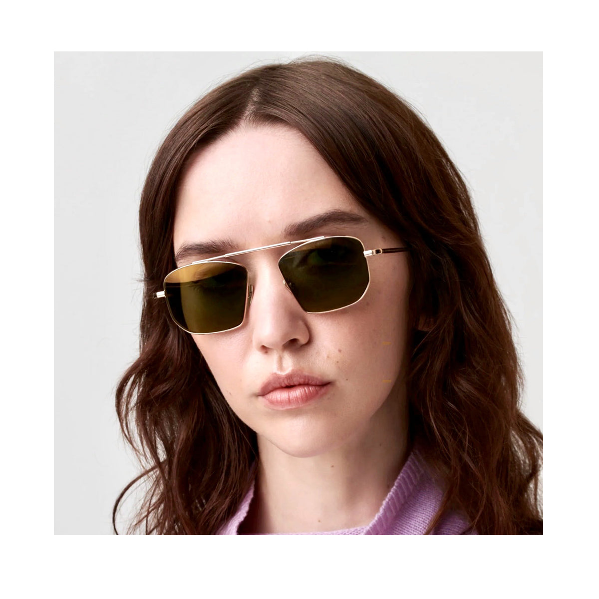 Ahlem New York Peony Gold Oro Metal Occhiali Da Sole