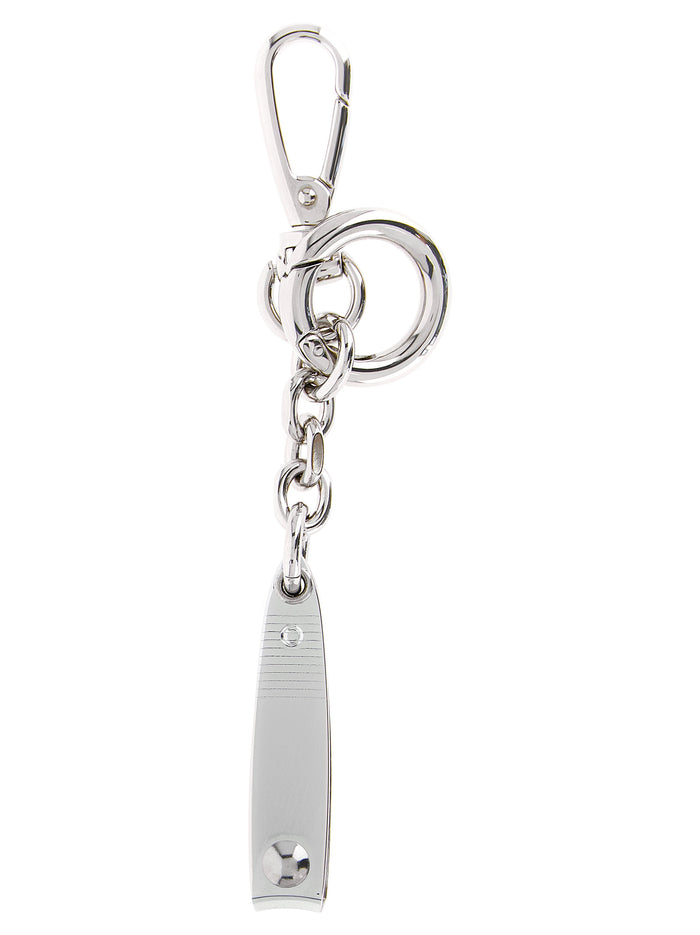 Nail Cutter keyring Silver Steel