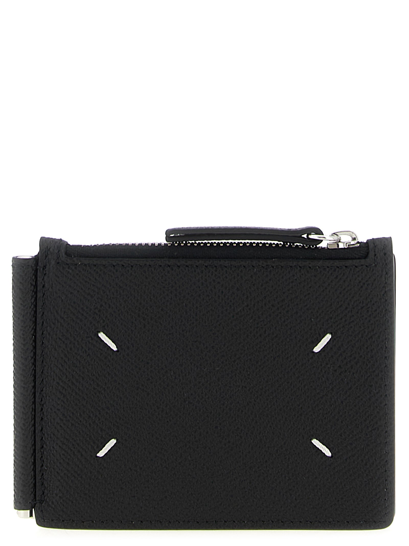 Logo wallet Black Leather Wallets, Card Holders