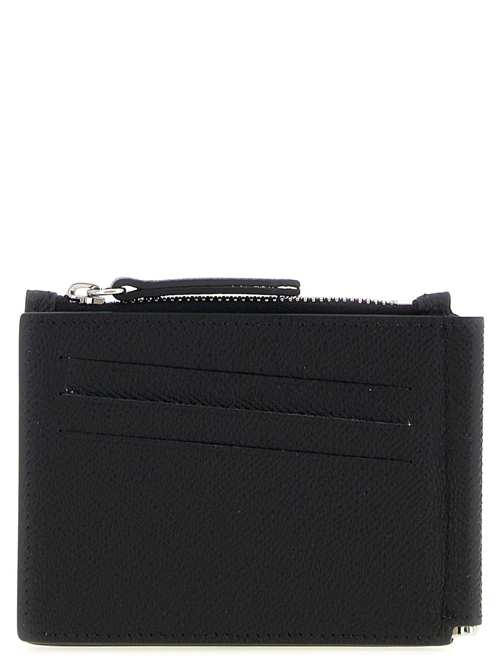 Logo wallet Black Leather Wallets, Card Holders