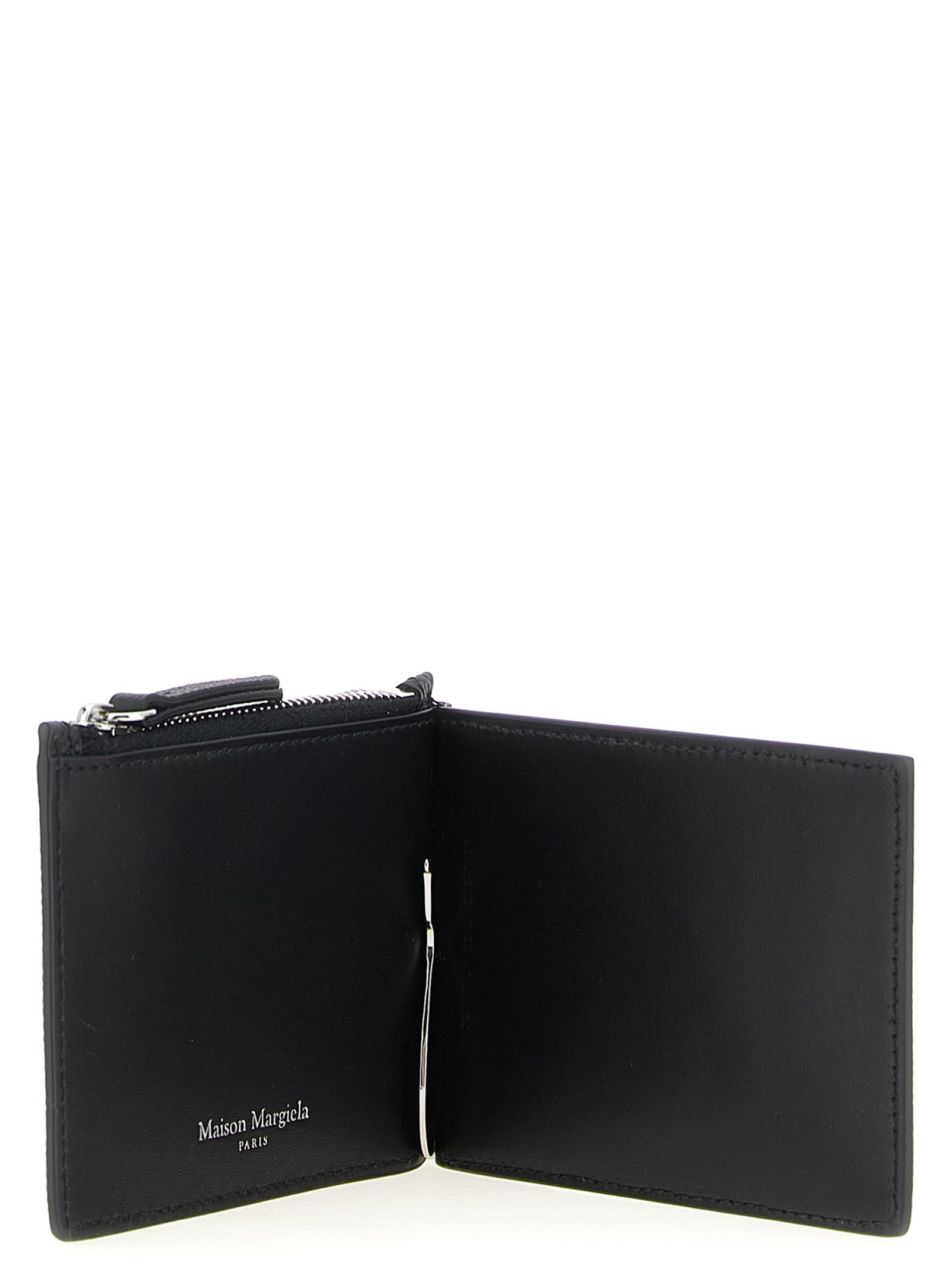 Logo wallet Black Leather Wallets, Card Holders