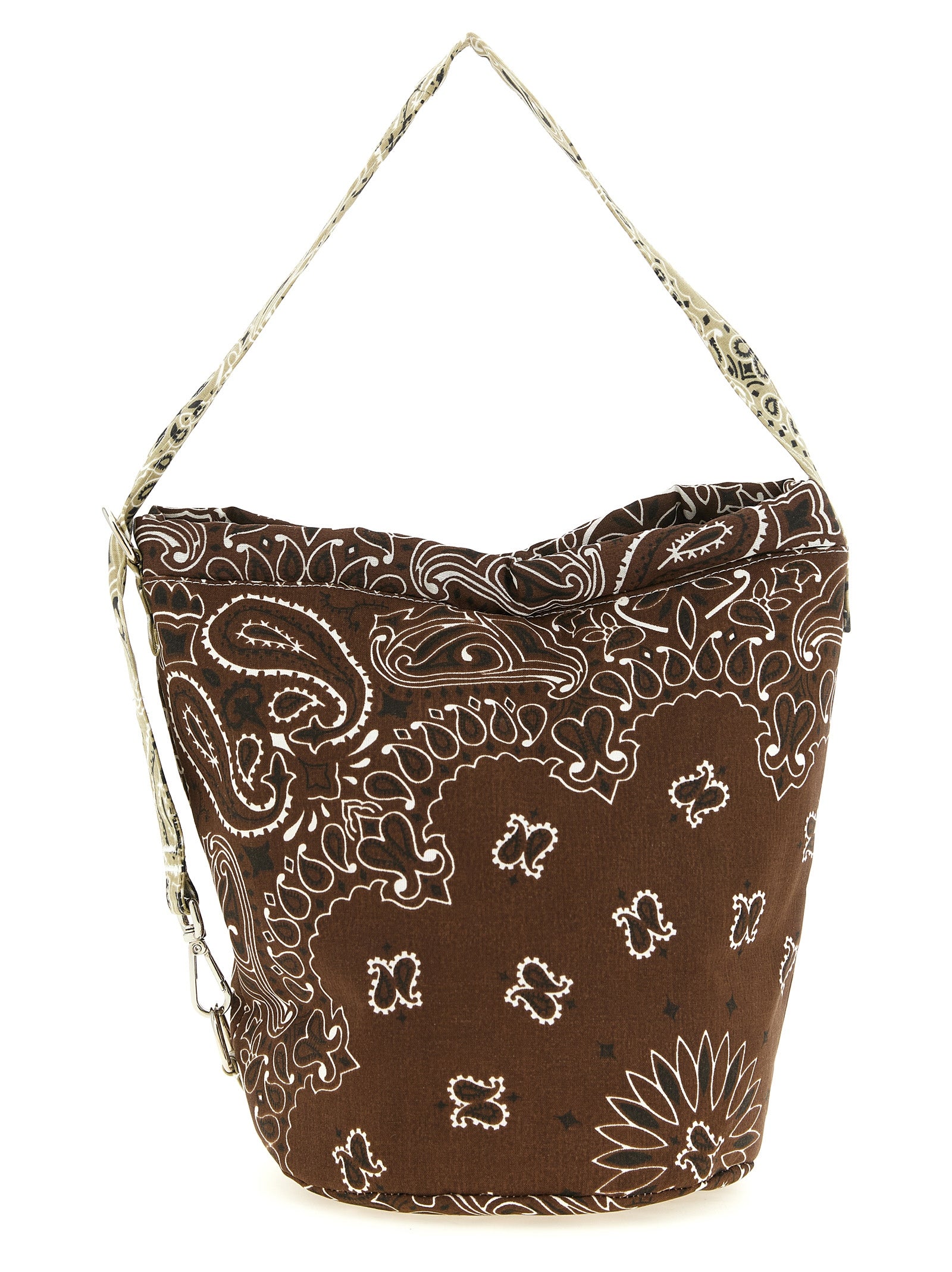 Seau bucket bag Brown Cotton Shoulder