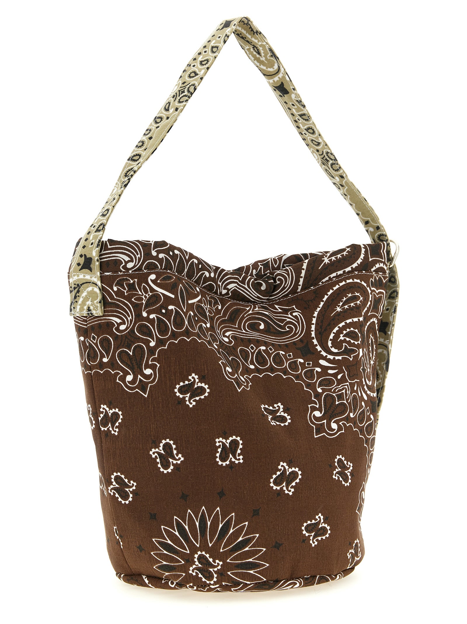Seau bucket bag Brown Cotton Shoulder