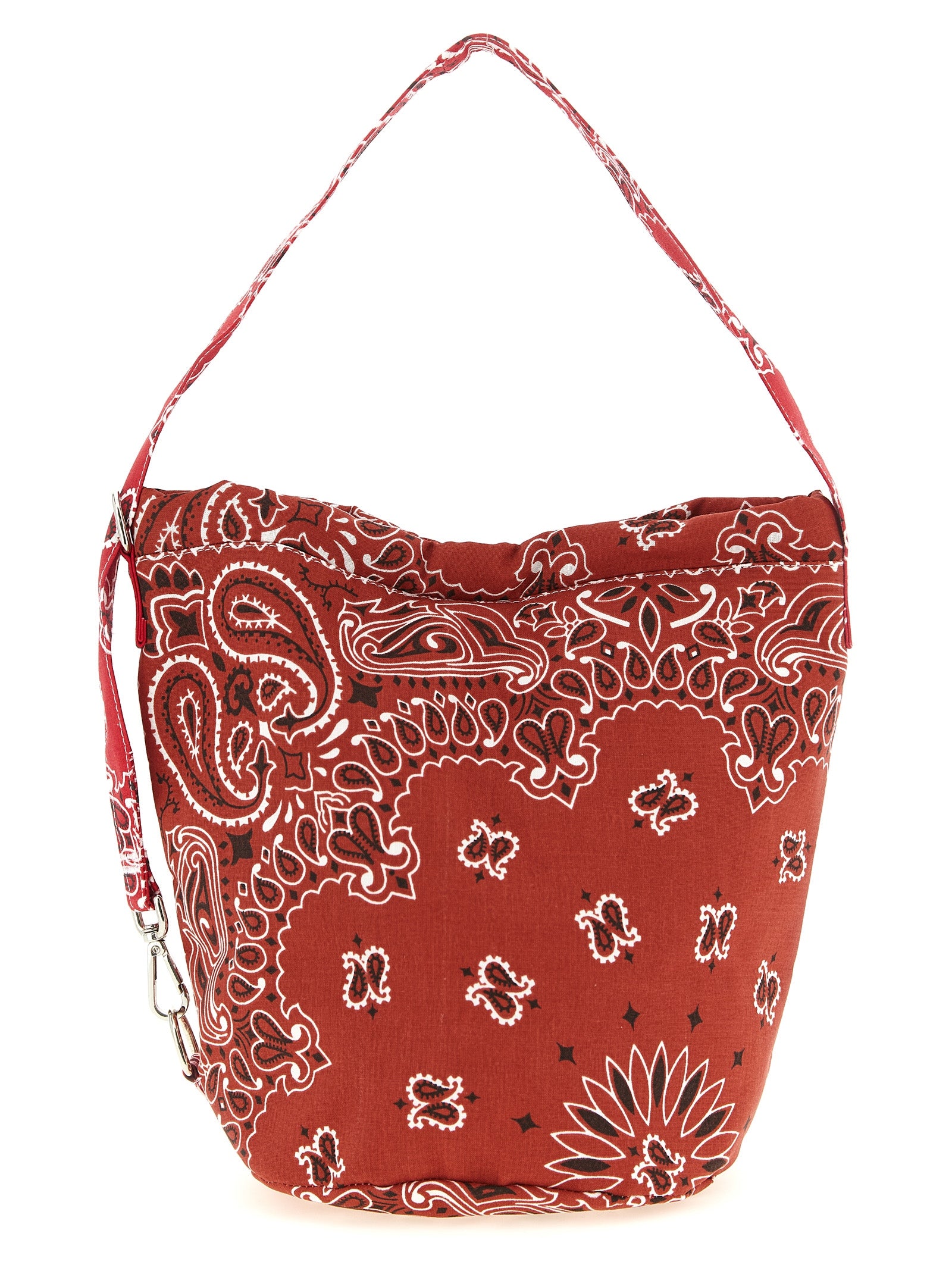 Seau bucket bag Red Cotton Shoulder