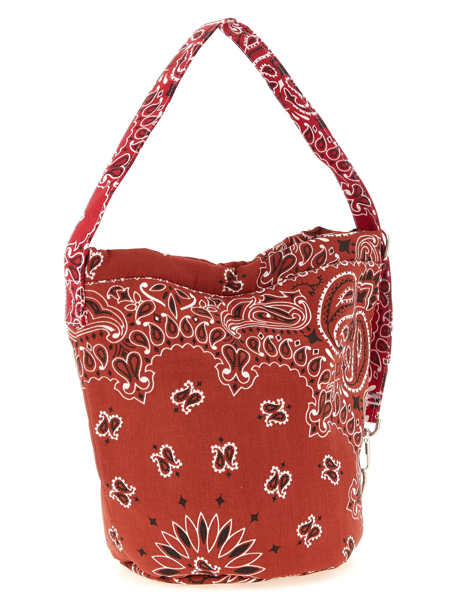 Seau bucket bag Red Cotton Shoulder