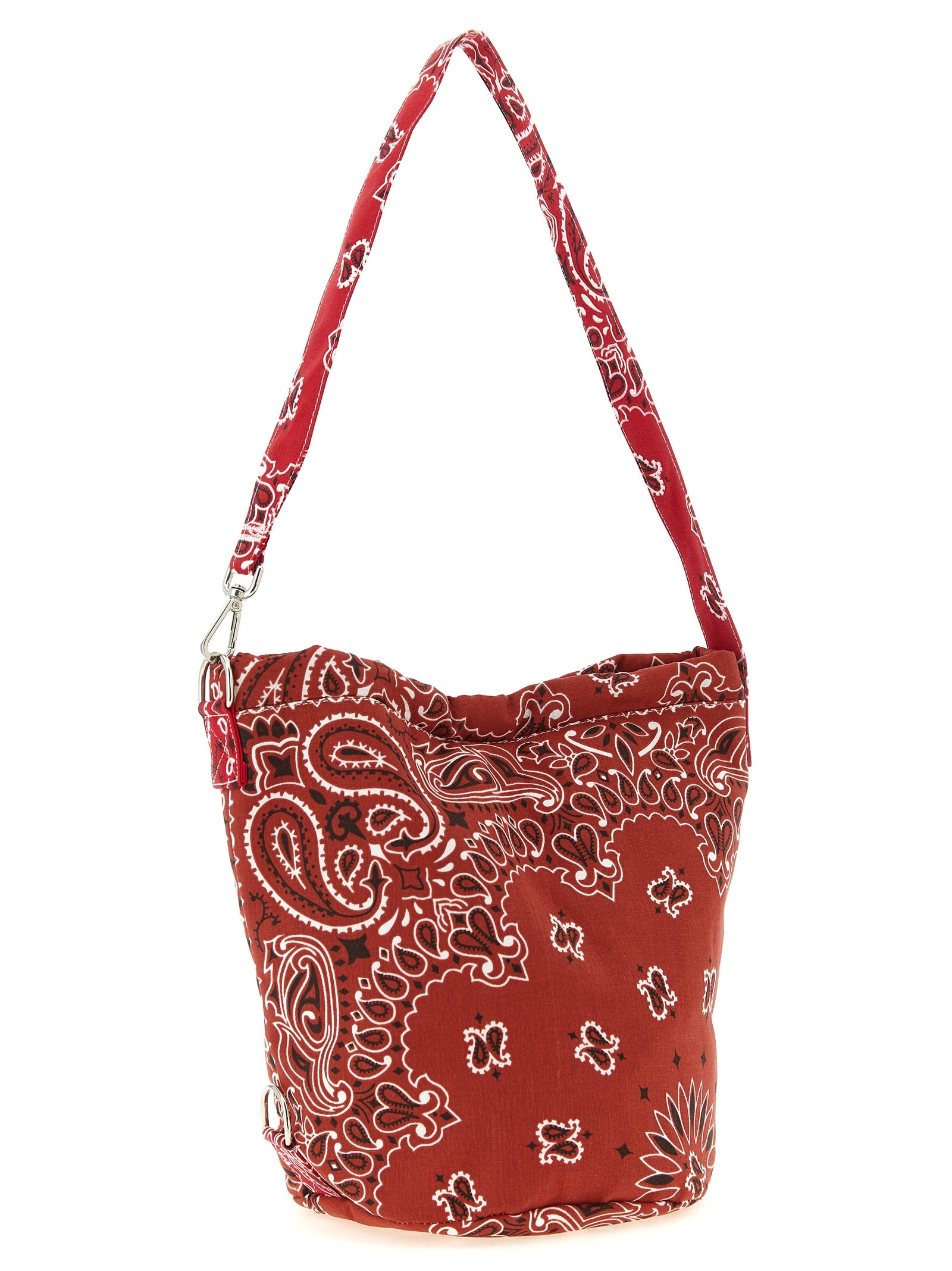 Seau bucket bag Red Cotton Shoulder