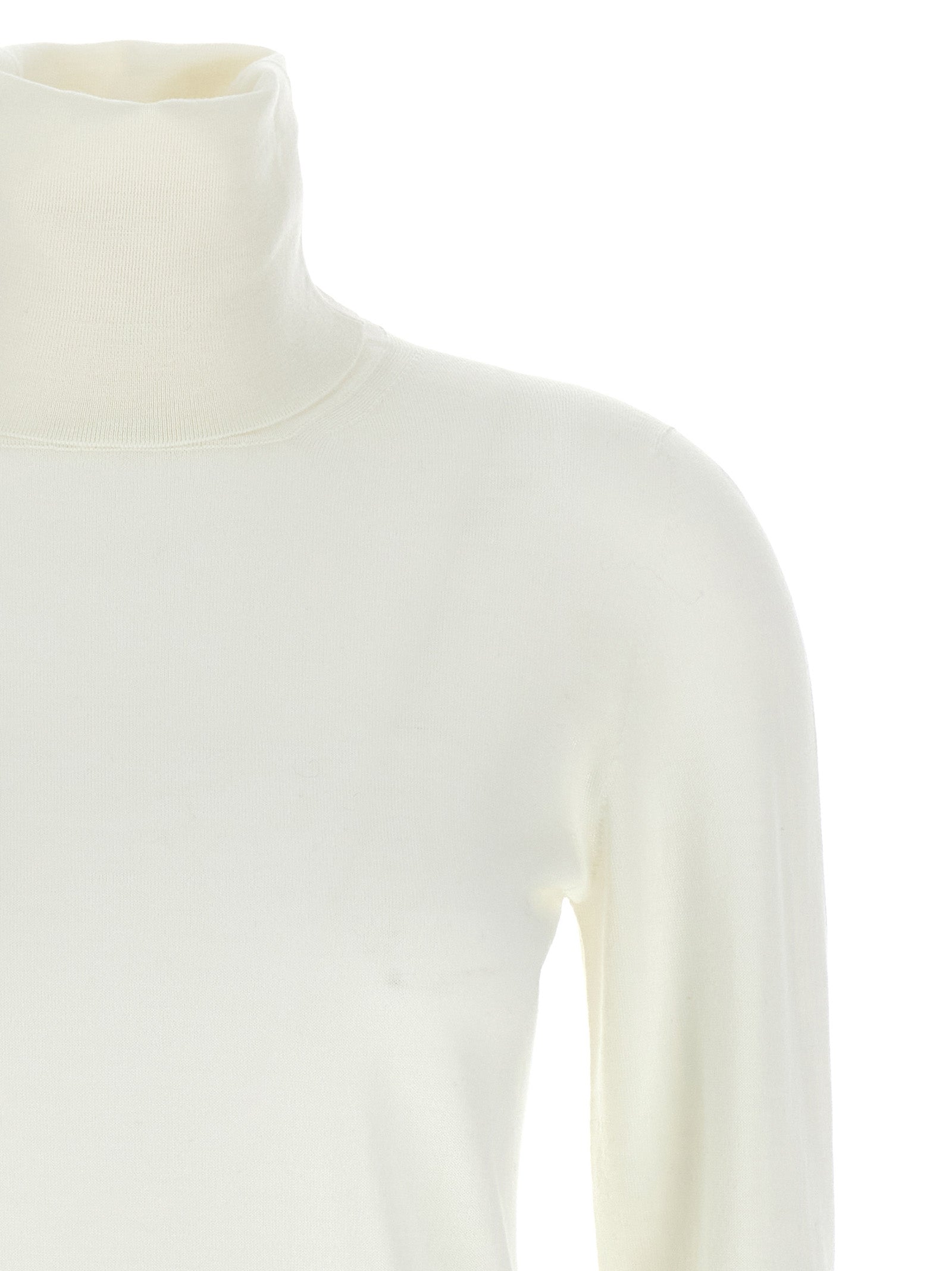Saluto sweater White Virgin Wool Sweater, Cardigans