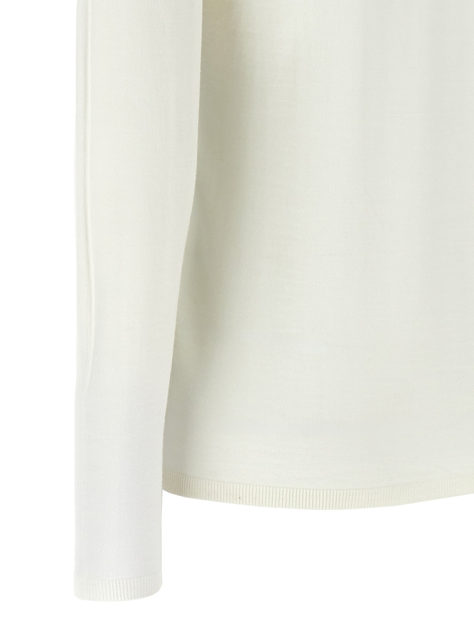 Saluto sweater White Virgin Wool Sweater, Cardigans