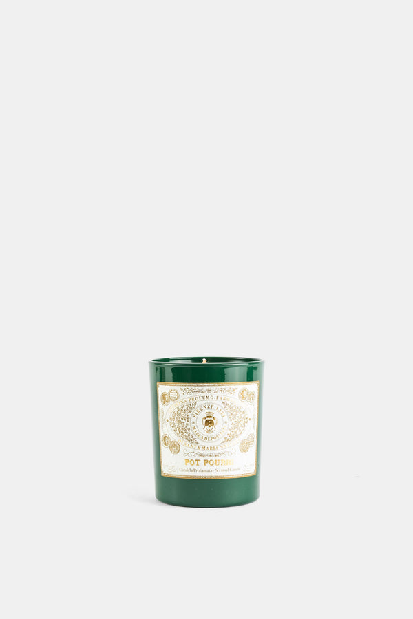 Santa Maria Novella scented candle in green