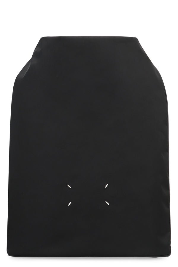 Backpack Roll Up Black Polyamide Backpacks