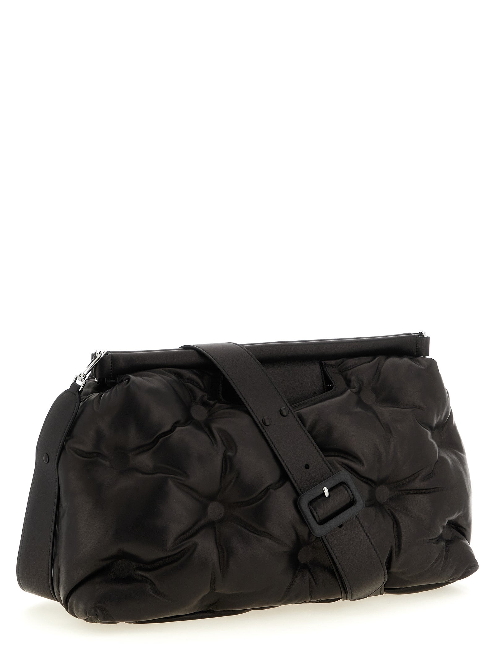 Glam Slam Classique Large Shoulder Bag Black