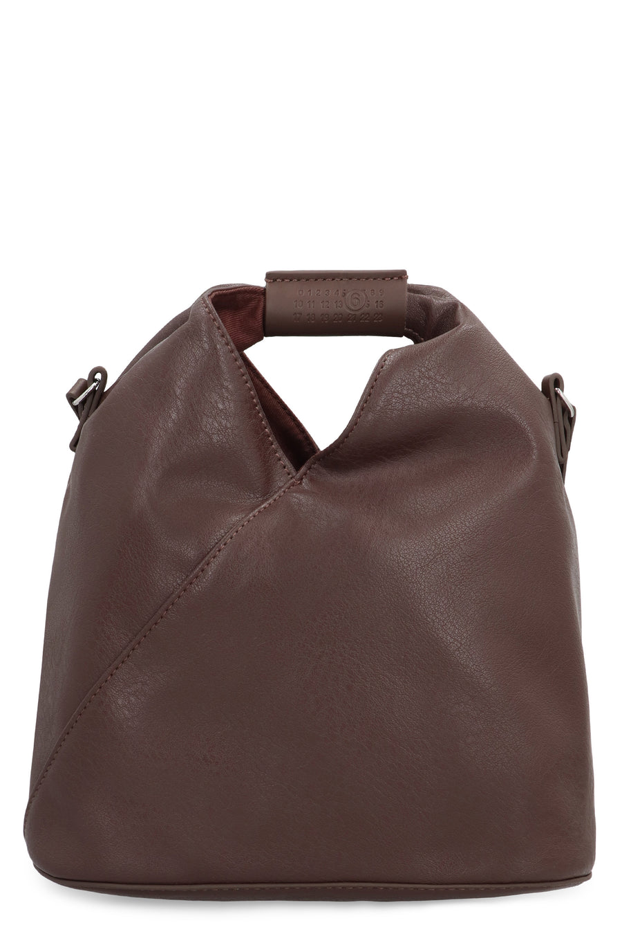 Shoulder Bag Eco-Leather Cocoa Brown Polyurethane; Lining: Cotton