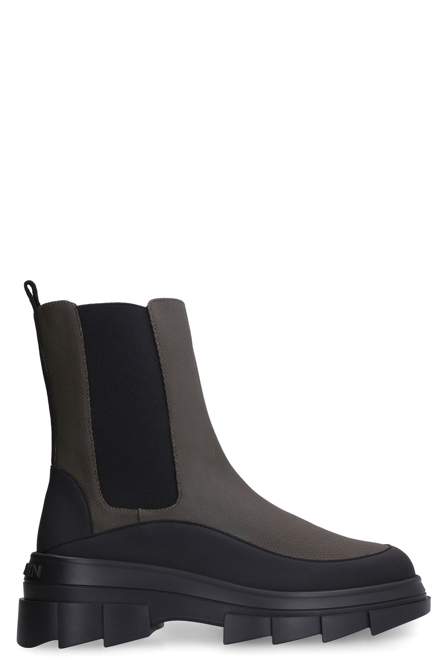 Noho Chelsea Boots Green Technical Fabric