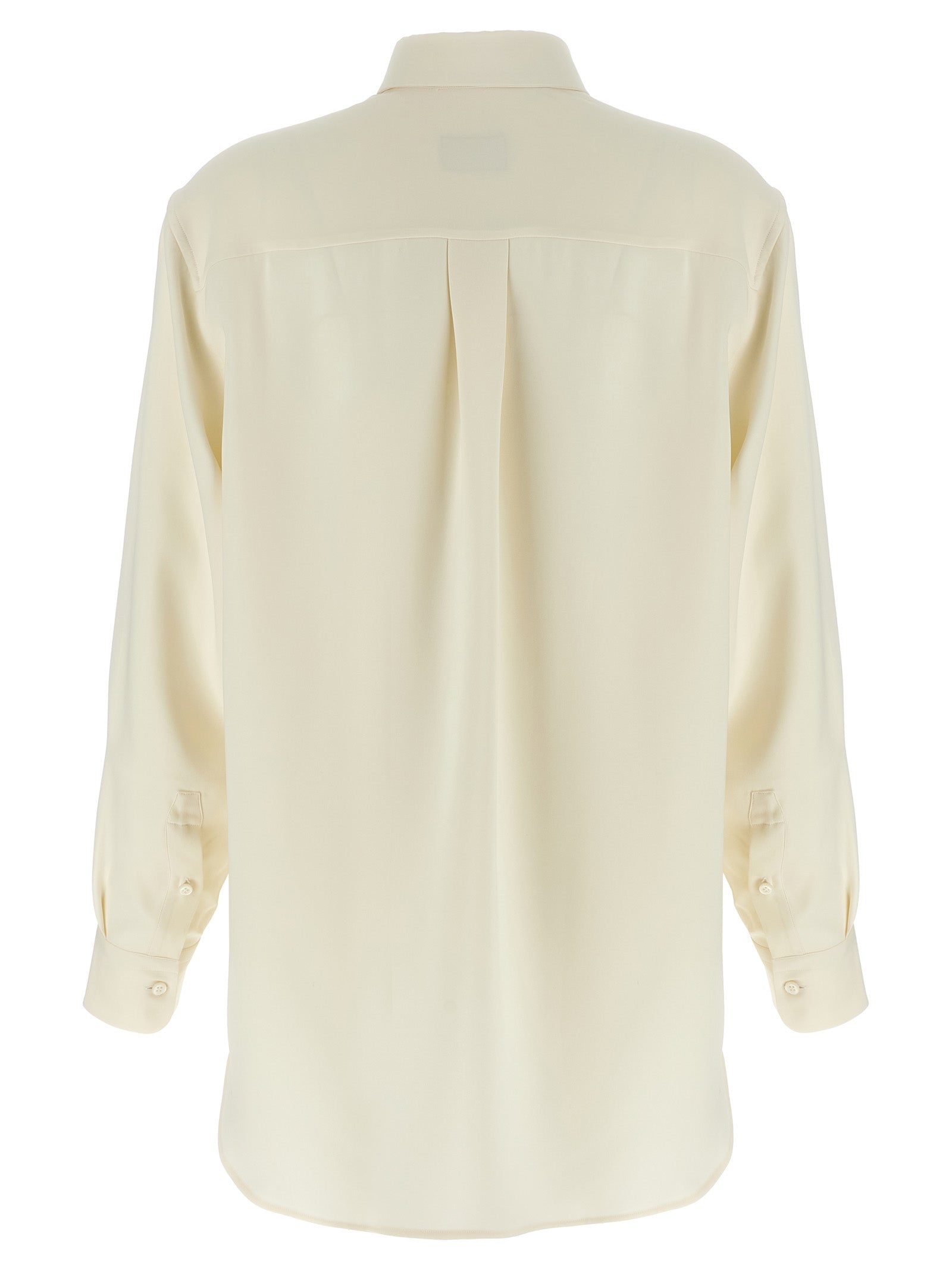 Cady silk shirt White Shirt, Blouse