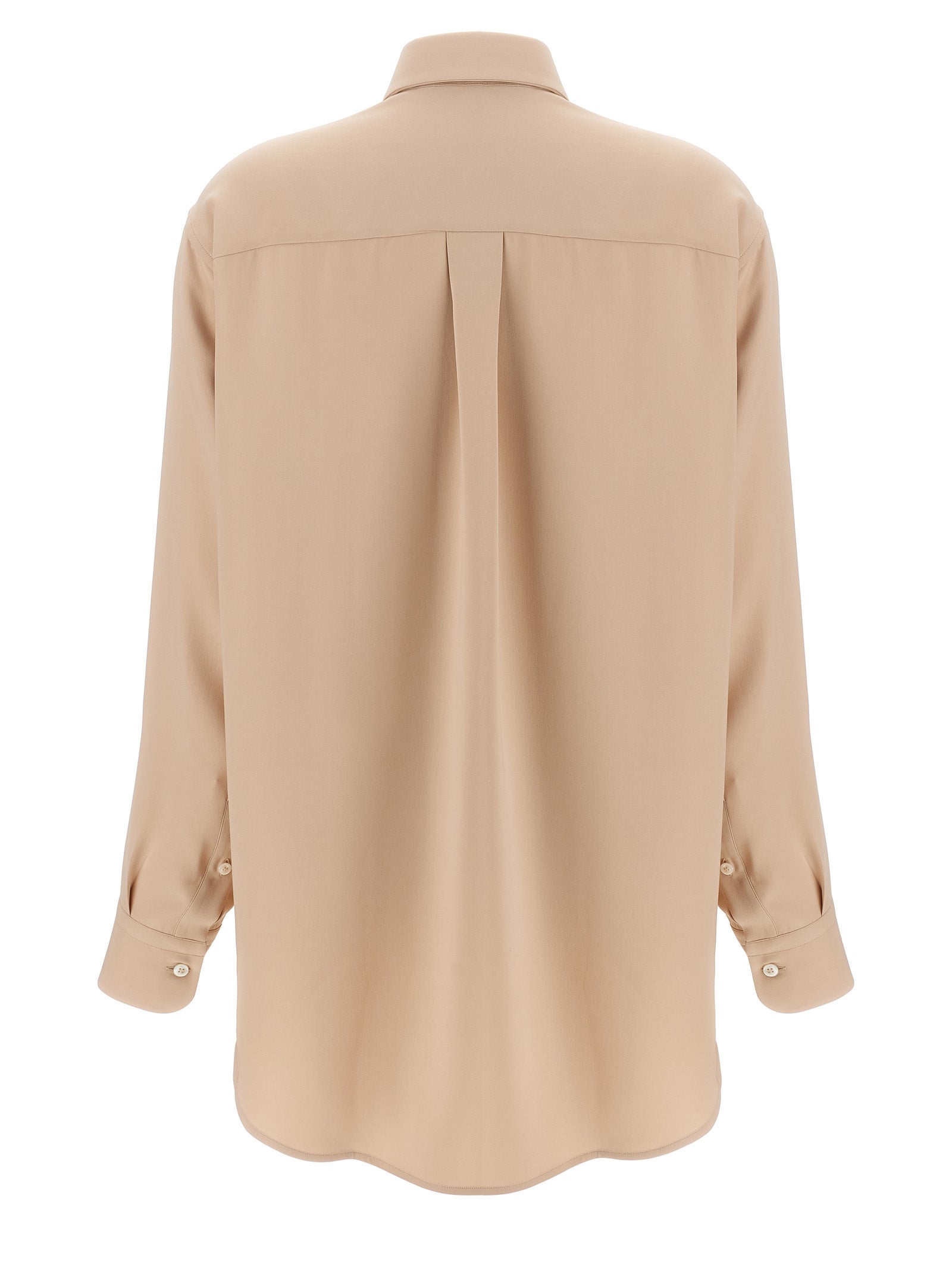 Cady silk shirt Pink Shirt, Blouse
