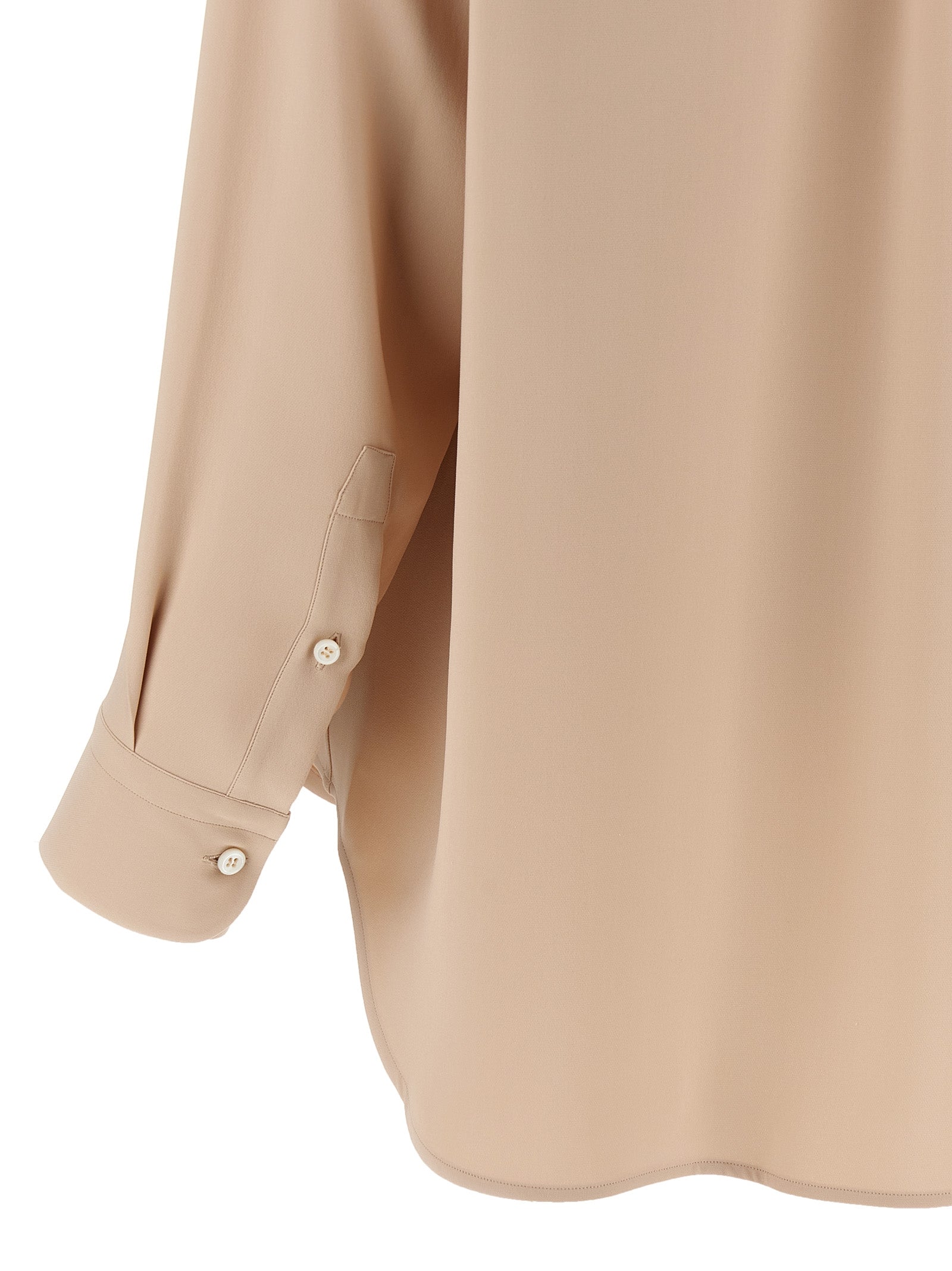 Cady silk shirt Pink Shirt, Blouse