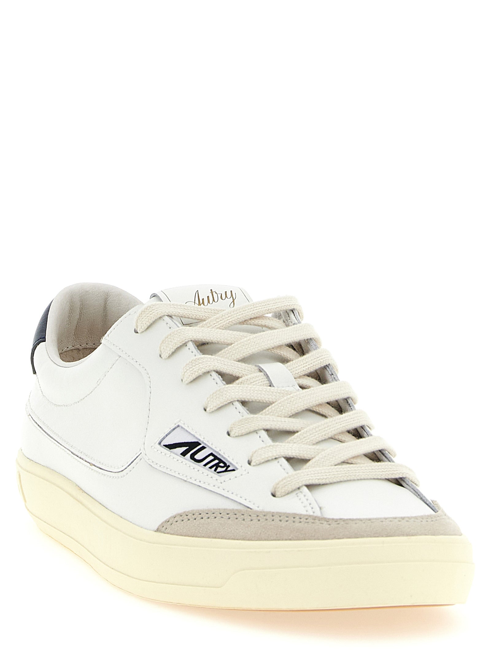 Windscape Low Sneakers White Cow Leather Nylon