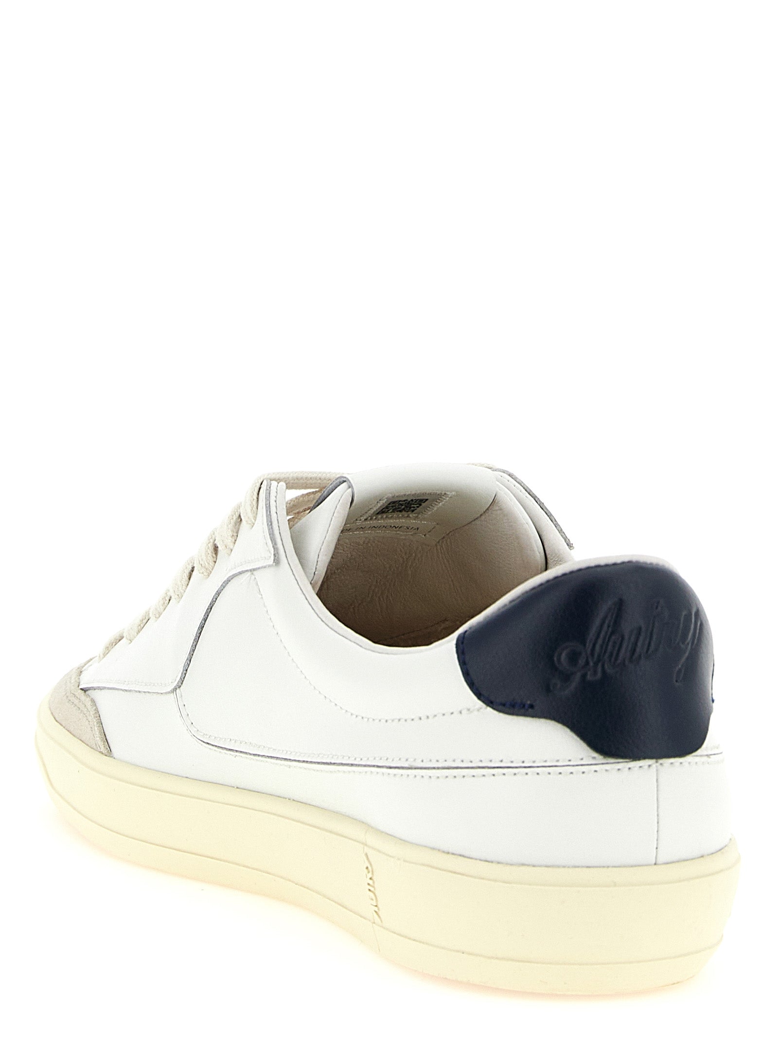 Windscape Low Sneakers White Cow Leather Nylon
