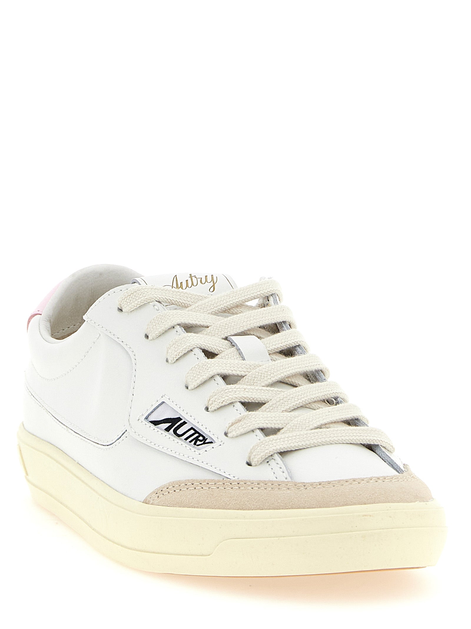 Windscape Low Sneakers Pink Cow Leather Nylon