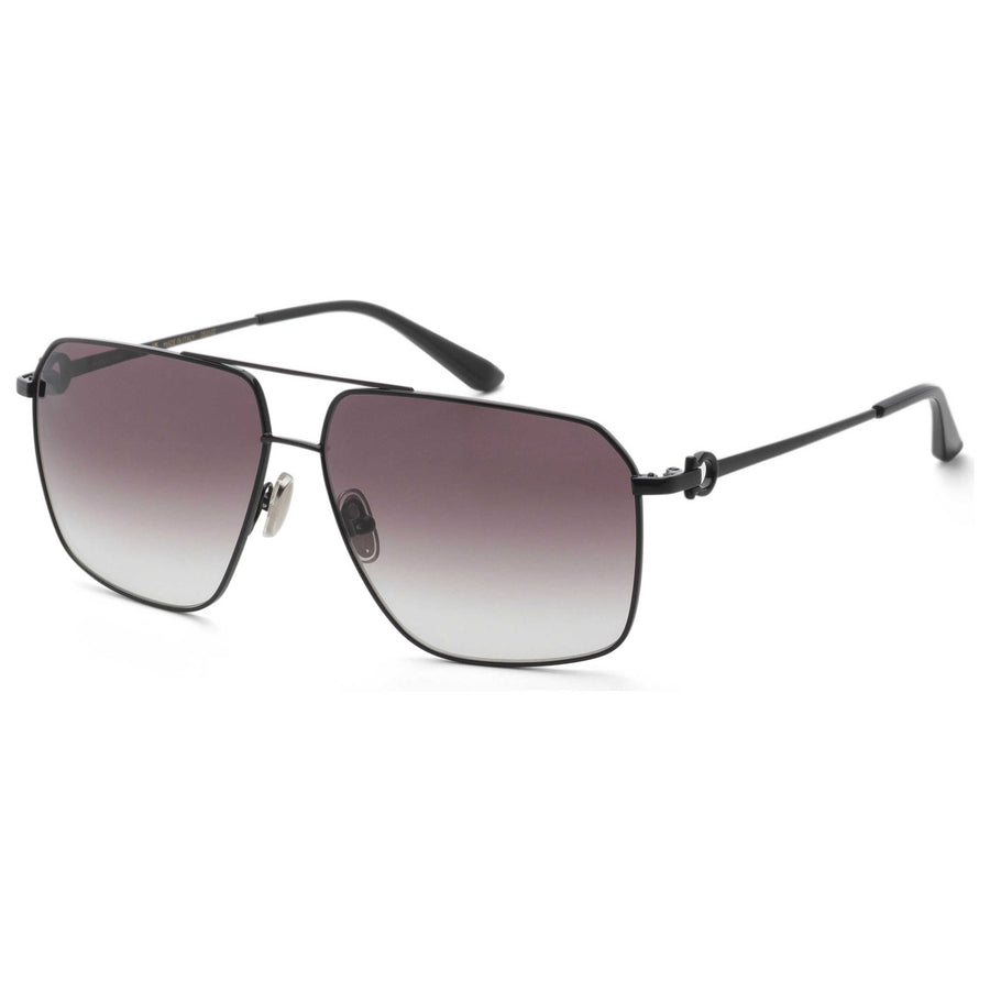 Preloved - Ferragamo Mens 62 Mm Shiny Black Sunglasses Sf238s-001-62 One Color