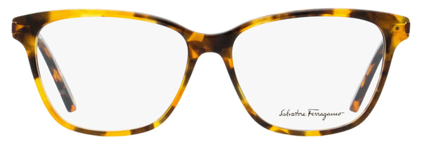 Ferragamo SF2851 Acetate/Metal eyeglasses in havana