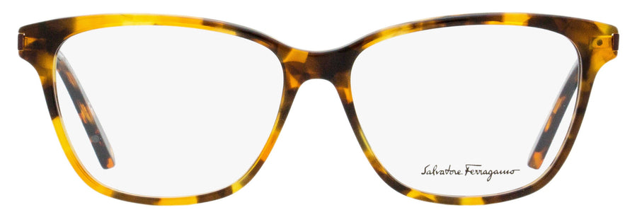 Ferragamo SF2851 Acetate/Metal eyeglasses in havana