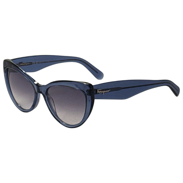 Preloved - Ferragamo Womens 56 Mm Blue Sunglasses Sf930scp-414-56 One Color