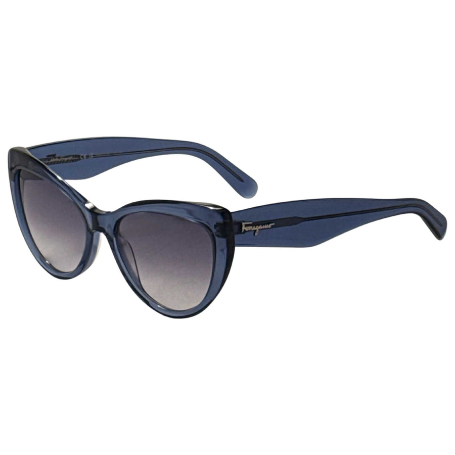 Preloved - Ferragamo Womens 56 Mm Blue Sunglasses Sf930scp-414-56 One Color
