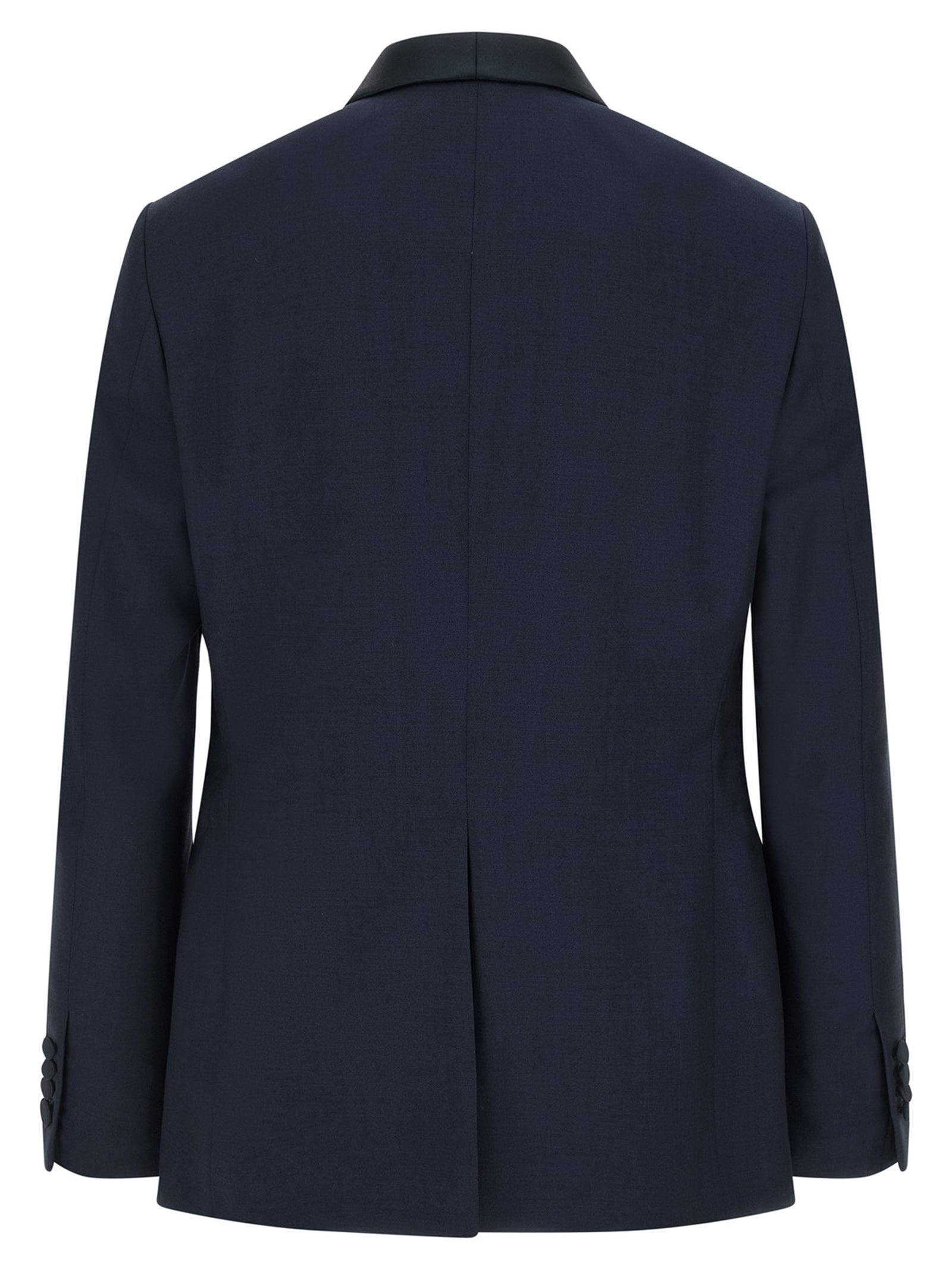 Tuxedo Dress Blue Virgin Wool Suits
