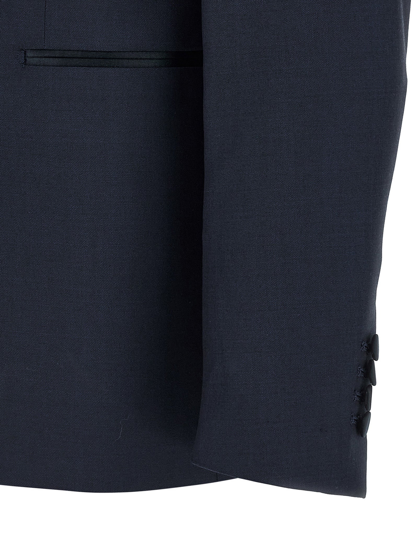 Tuxedo Dress Blue Virgin Wool Suits