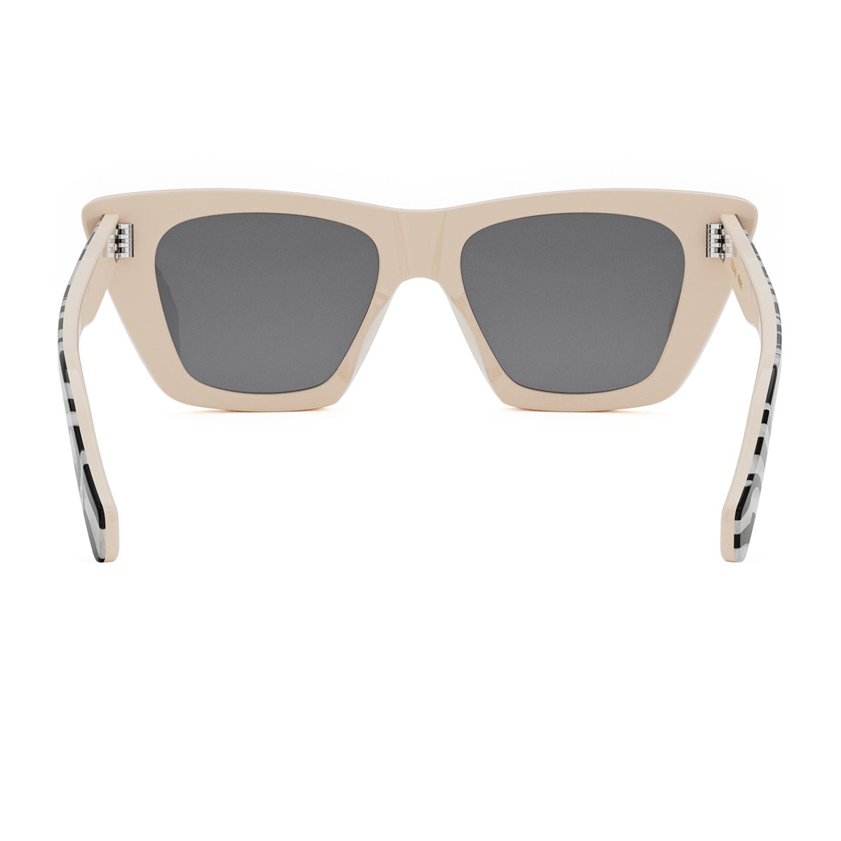 Celine CL40187I 3 Dots 99E Black and Ivory Nero Acetate Occhiali Da Sole