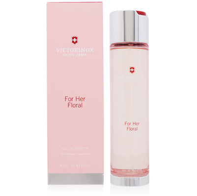 Victorinox Swiss Army For Her Floral Eau De Toilette Spray 3.4 Oz One Color Perfumes