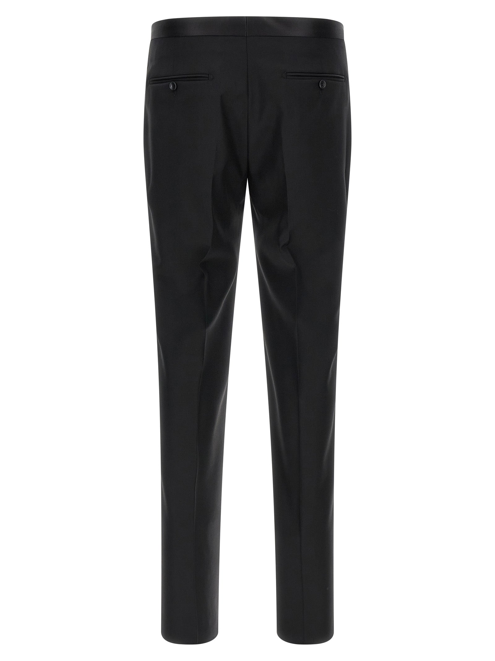Napoli tuxedo dress Black Virgin Wool Suits