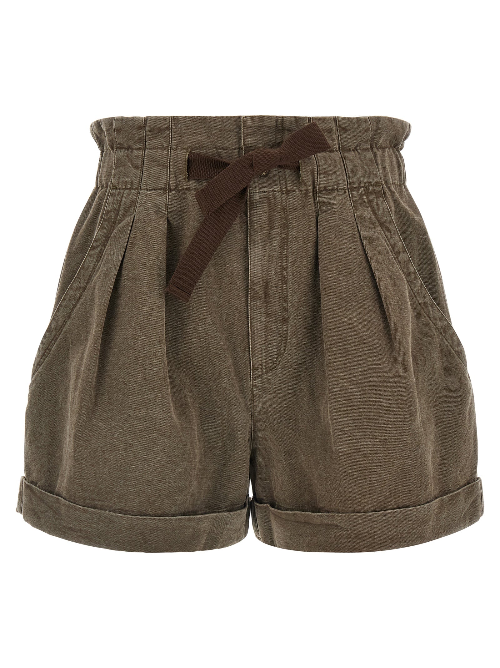 Nirma bermuda shorts Brown Cotton Bermuda