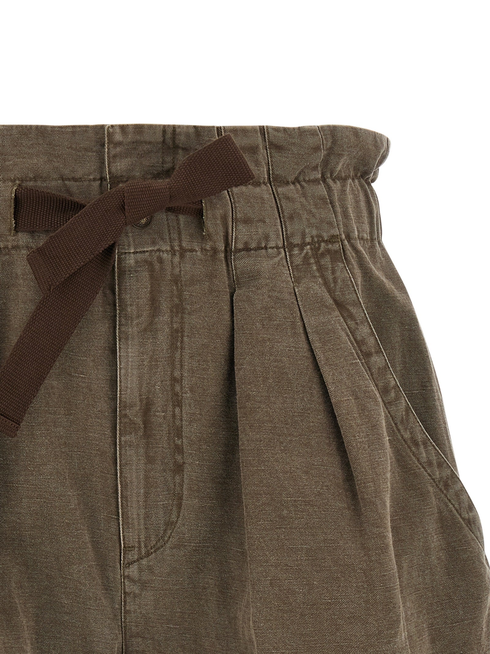 Nirma bermuda shorts Brown Cotton Bermuda