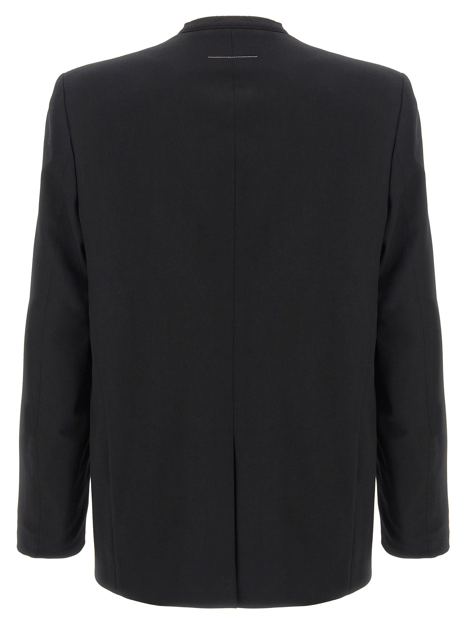 Single-breasted blazer Black