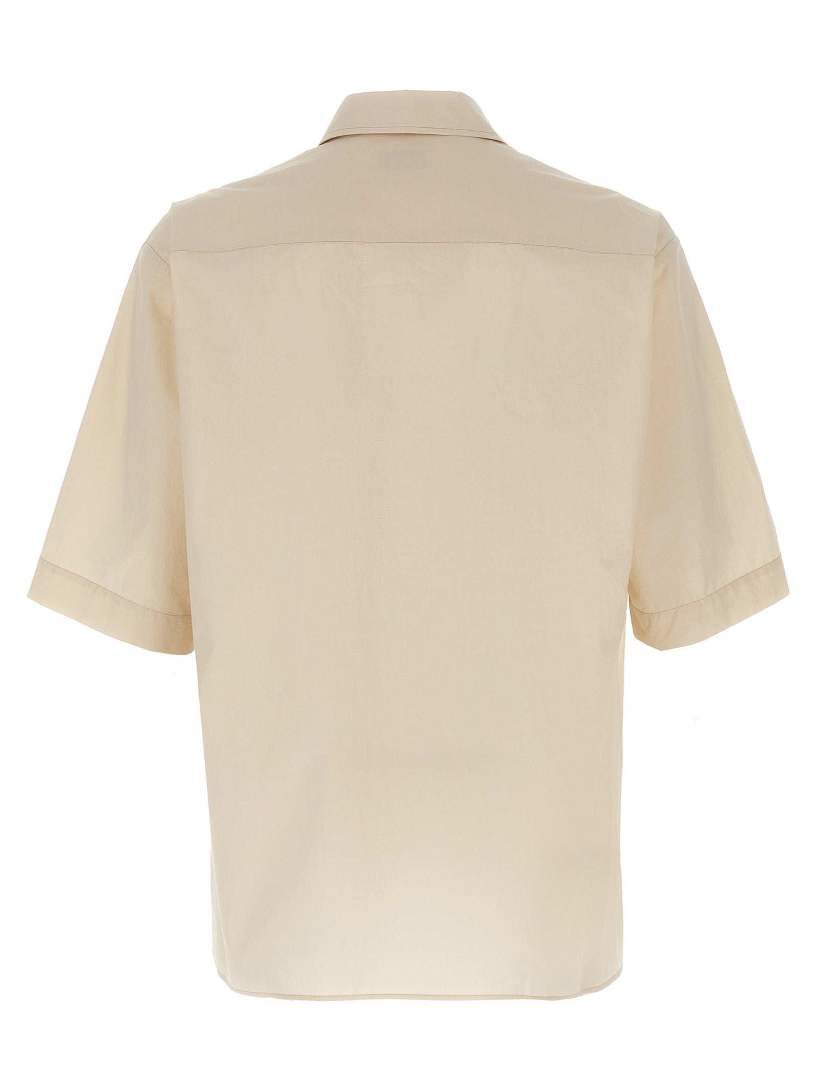 Convertible shirt Beige Cotton Shirt, Blouse