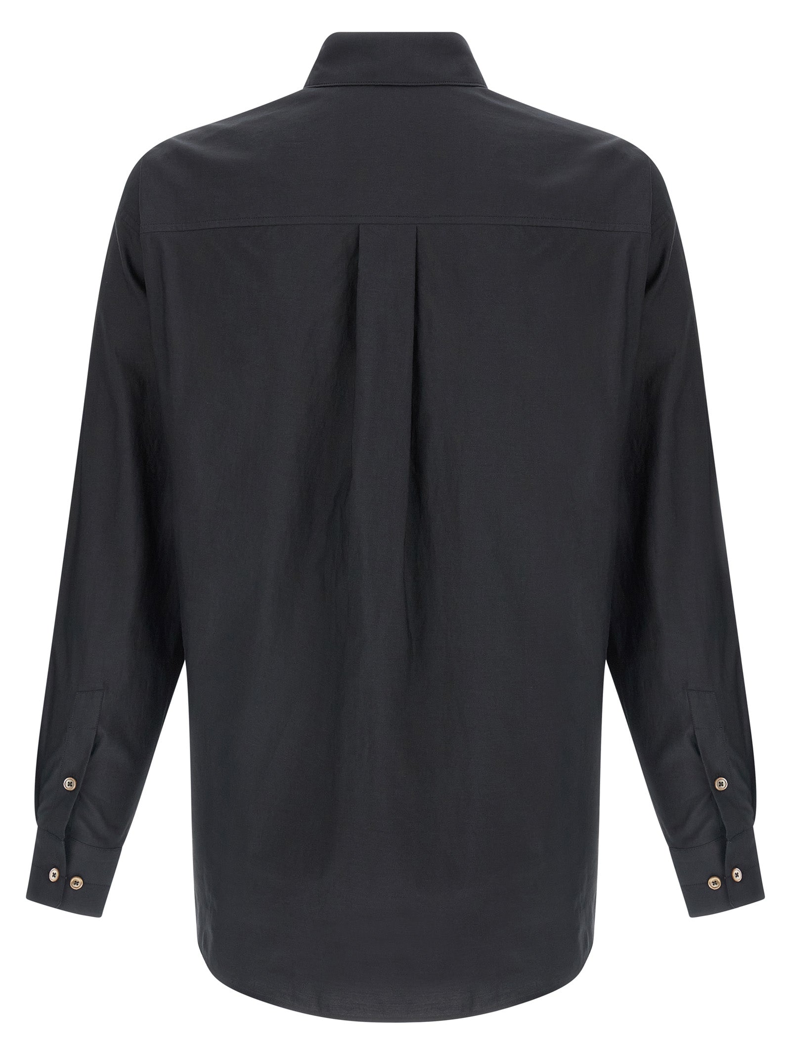 Cotton silk shirt Gray Shirt, Blouse
