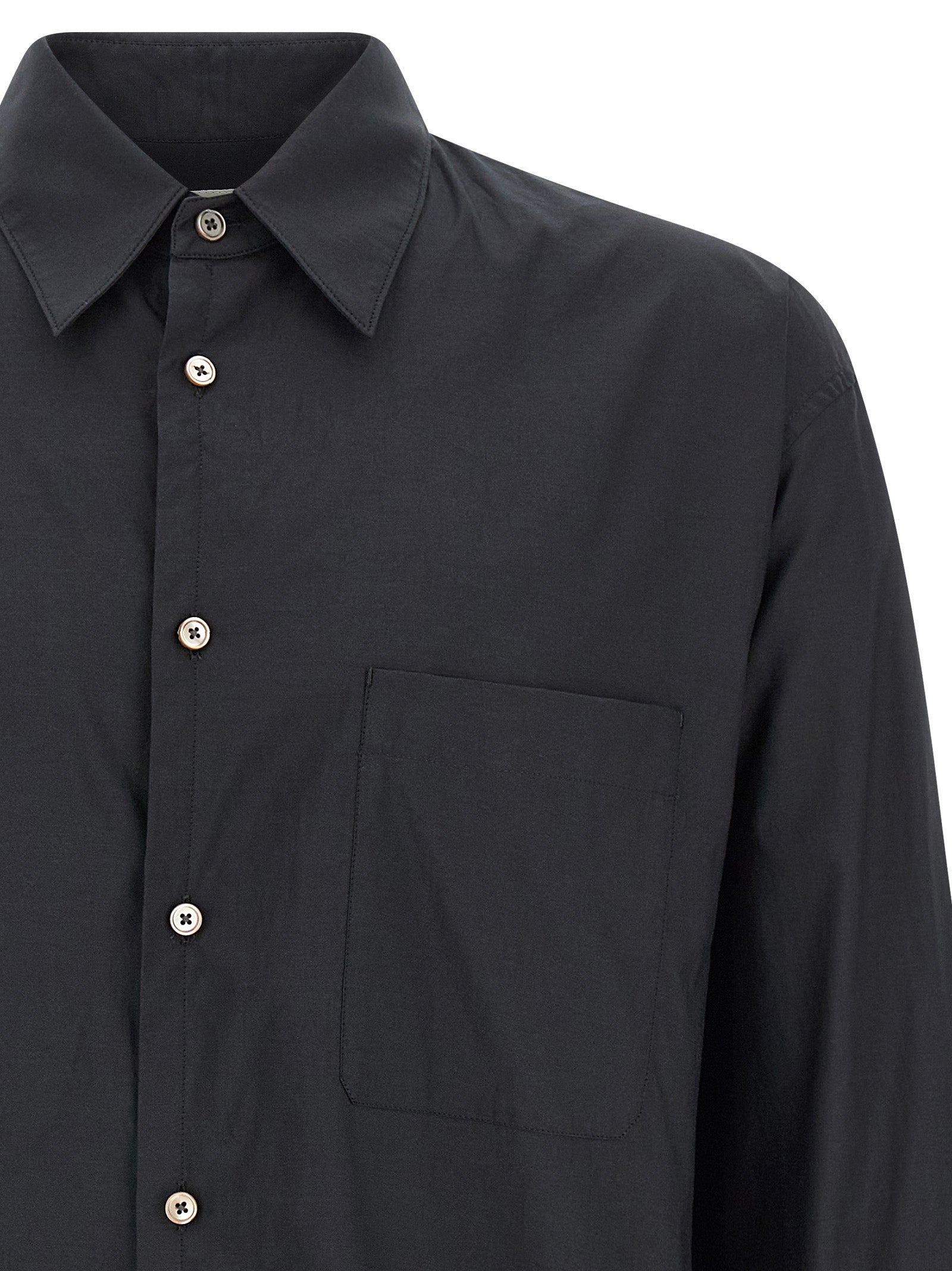 Cotton silk shirt Gray Shirt, Blouse